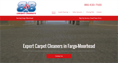 Desktop Screenshot of bbcarpetcleaners.com