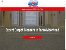 Tablet Screenshot of bbcarpetcleaners.com